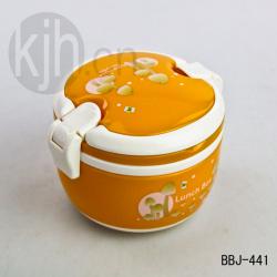 時(shí)尚小圓形手提飯盒