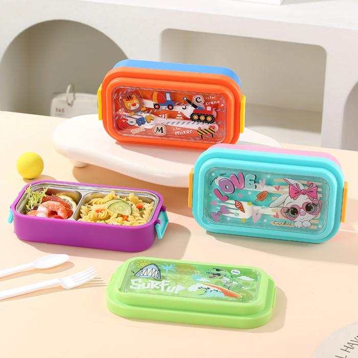 星樂卡通便當(dāng)盒PP款75